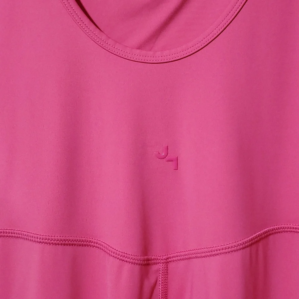 JoyLab Women's Standard Fit Corset Bodysuit ~ Pink XS
